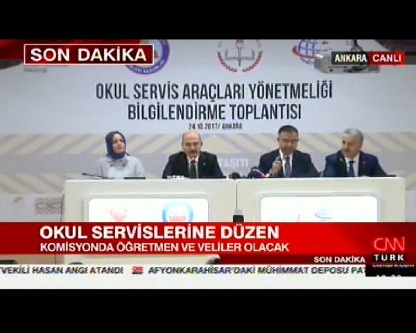 Okul servislerine düzenleme
